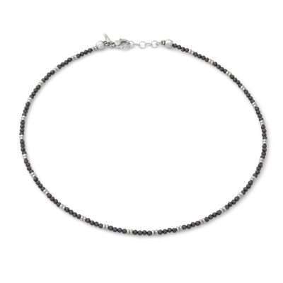 Collana beat spinello nero - GIOVANNI RASPINI