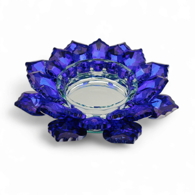 Candeliere Fiore blu - OTTAVIANI HOME