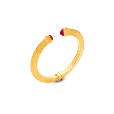Bangle red blade piccolo dorato – GIOVANNI RASPINI