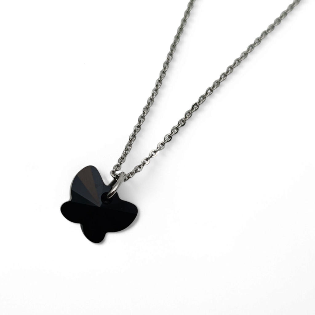 Outlet 53 Collana Farfalla Nera - LUCA BARRA