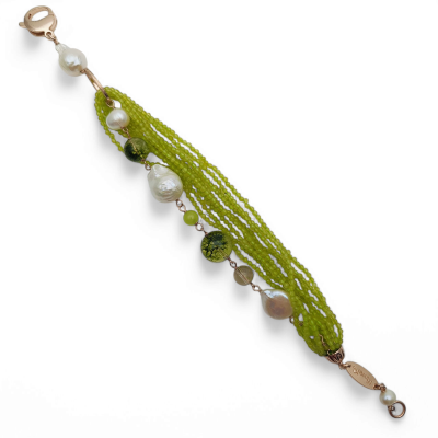 Bracciale giada olivina - MARAKO'