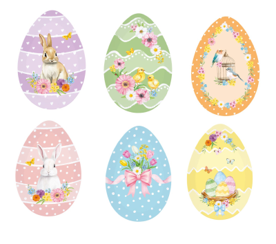 Piatto da portata in porcellana Egg Hunt – EASY LIFE