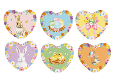 Piatto cuore in porcellana Egg Hunt – EASY LIFE
