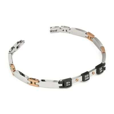 Bracciale acciaio - BOCCADAMO MAN