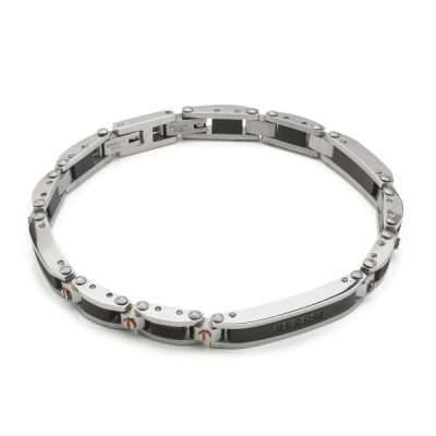Bracciale acciaio - BOCCADAMO MAN